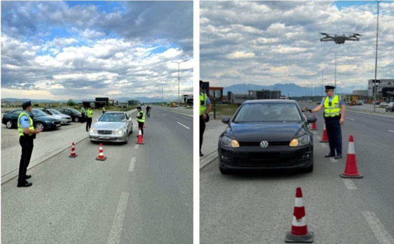 Policia e Gjakovës konfiskon 110 patentë në kuadër të planit “Droni”