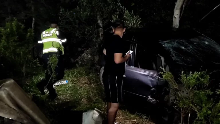 Pamje të frikshme të aksidentit në aksin Lushnjë-Rrogozhinë (VIDEO)