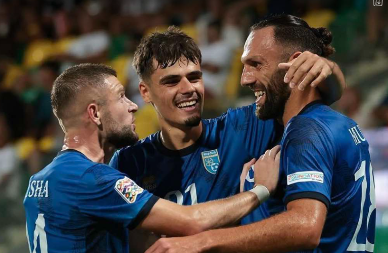 Kosova e bashkuar, merr 3 pikët  e para në Ligën e Kombeve