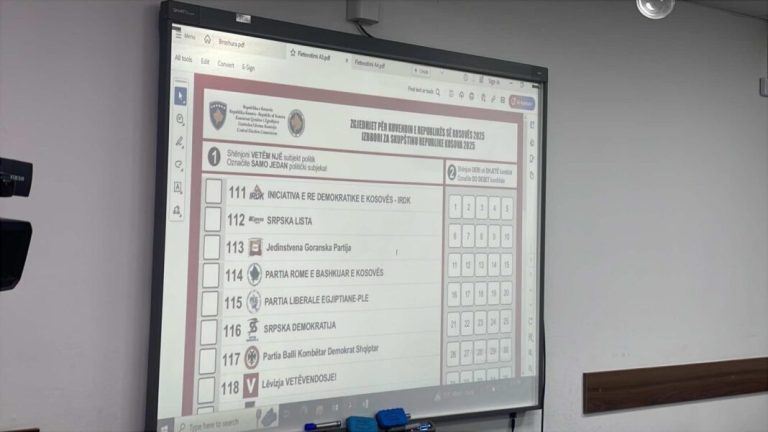 Kështu do te duket fletëvotimi për zgjedhjet e 9 shkurtit