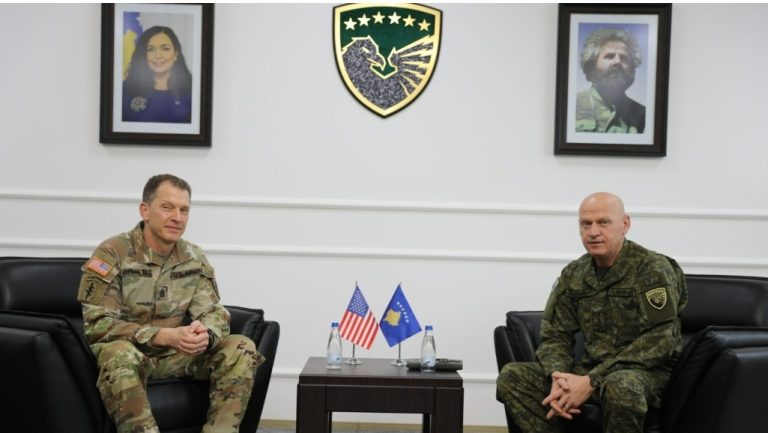 Jashari dhe Abernethy flasin për bashkëpunimin e shkëlqyer ndërmjet FSK-së dhe EUCOM-it