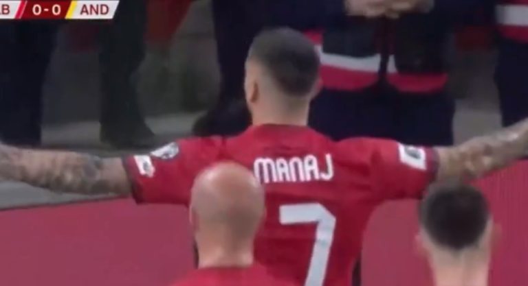 Manaj dridh portën, Shqipëria gjen avantazhin ndaj Andorrës