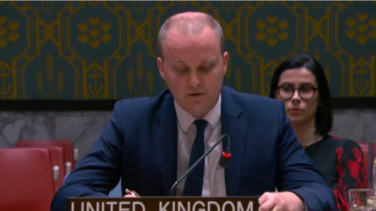 Ambasadori britanik në Këshillin e Sigurimit bën thirrje për njohjen e Kosovës, kërkon nga Serbia llogari për Banjskën