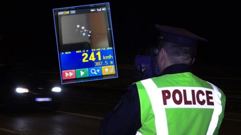 241 km/h në zonë 100 km/h, Policia e Kosovës regjistron rekordin e shpejtësisë gjatë javës së kontrollit