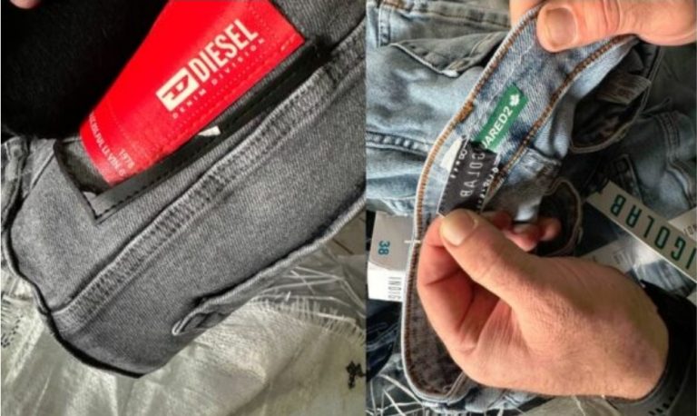Dogana e Kosovës kap pantallona me marka të njohura, të gjitha ishin të falsifikuara