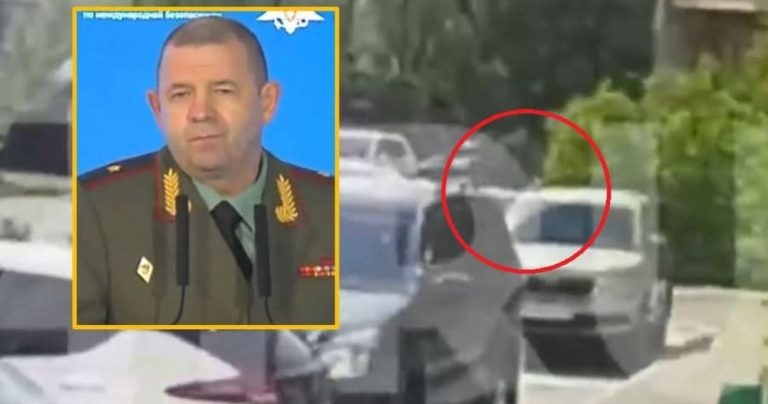 Pamje: Shpërthen vetura, raportohet se u vra afër Moskës gjenerali rus, Yaroslav Moskalik