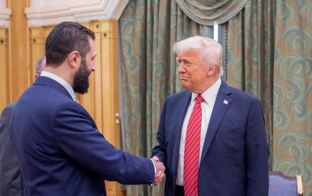 Ahmed al-Sharaa Donald Trump