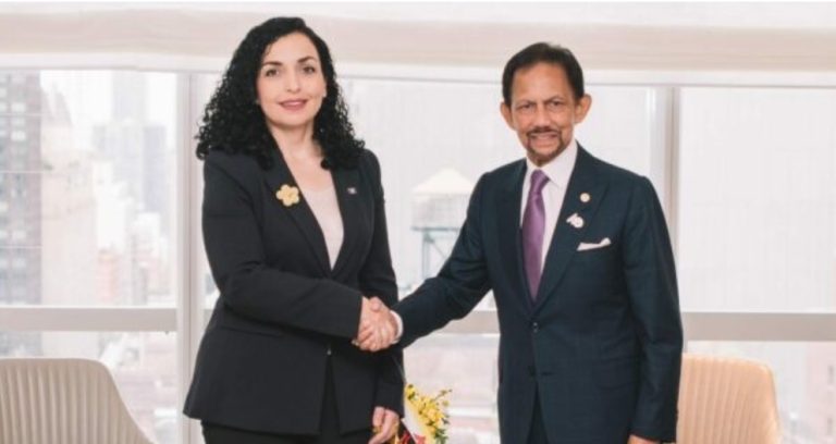 Presidentja në Azi, nga Malajzia shkon në Brunei, Presidenca: U ftua nga Sulltani