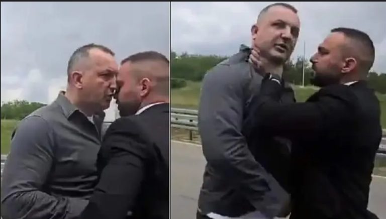 Bashkëpunëtorët e Vuçiqit përplasen me eskortën e kryeministrit serb, ndërhyn edhe këshilltarja e presidentit serb