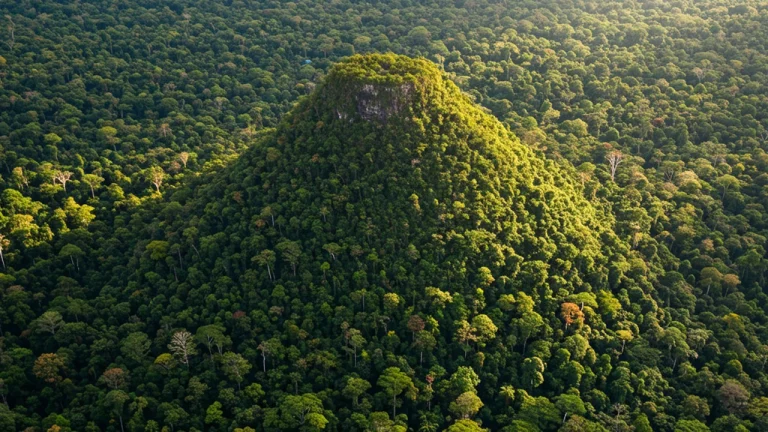 Dyshohet se është piramida më e madhe në Tokë! Mali misterioz në pyllin tropikal të Amazonës