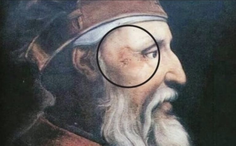 Me një plagë në syrin e djathtë, historia e portretit të vetëm origjinal të Skënderbeut