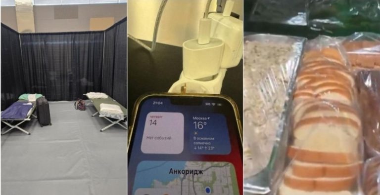Gazetarët rusë tregojnë kampin e improvizuar: Flemë në shtretër ushtarakë dhe pa roaming