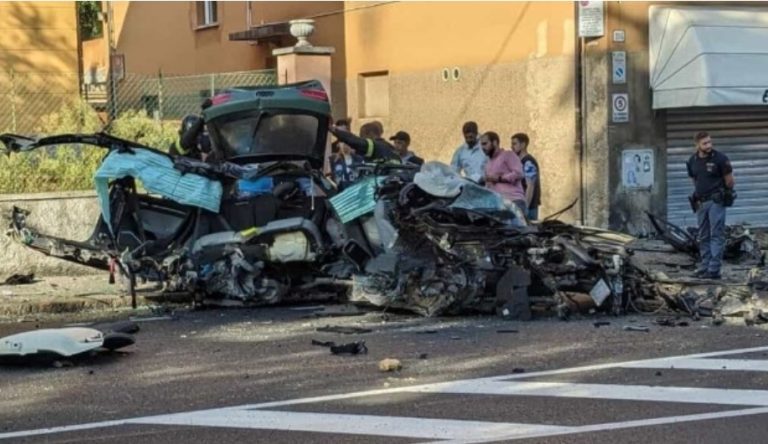 Po i ndiqte policia/ Vdes në aksident 18-vjeçari shqiptar në Bolonja, plagoset shoku