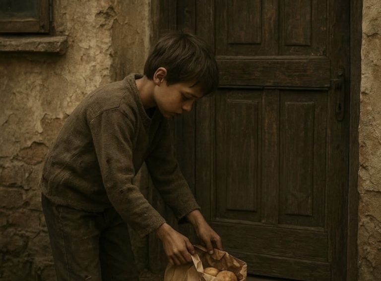 Zonja e restorantit i jepte mbetje ushqimi një djali të varfër, por kur zbuloi sekretin e tij, ajo që pa ia theu zemrën dhe i dha një mësim të paharrueshëm