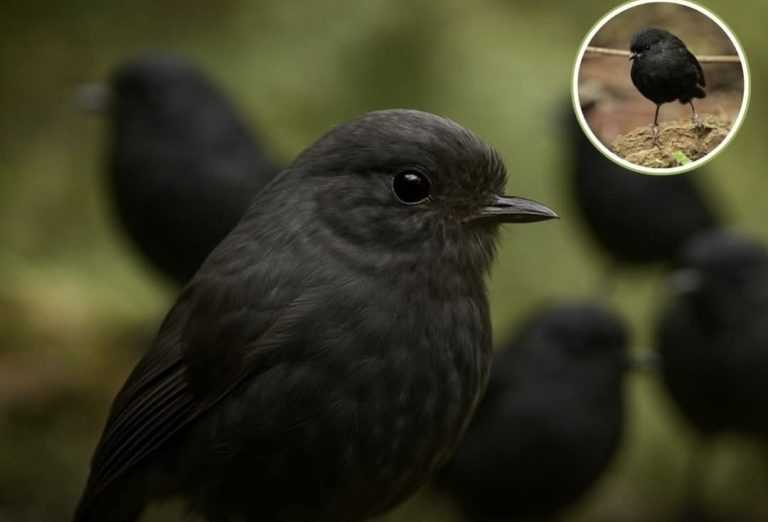 Robi i Zi u rikuperua nga zhdukja pothuajse e plotë, me vetëm pesë zogj të mbetur, përfshirë një femër në fazën e riprodhimit