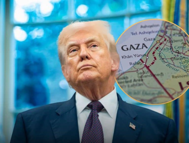 Çka tregon harta e Trumpit për kontrollin izraelit në Gazën e pasluftës?