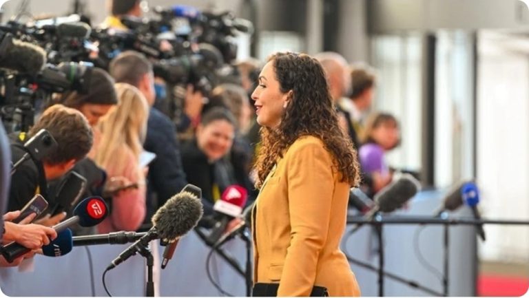 Kërcënimi nga Rusia e Serbia, Osmani para Samitit të liderëve: BE të ketë konsistencë, nuk mund ta trajtosh njërin si agresor e tjetrin si partner