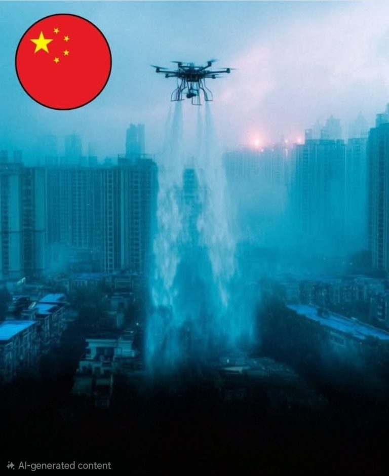 ​Kina po teston dronë me teknologji të lartë që mund të krijojnë shi kudo që të duan