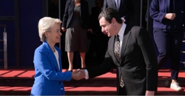 Kurti kësaj here do ta presë Von der Leyenin në hapësirat e Kuvendit, jo në Kryeministri
