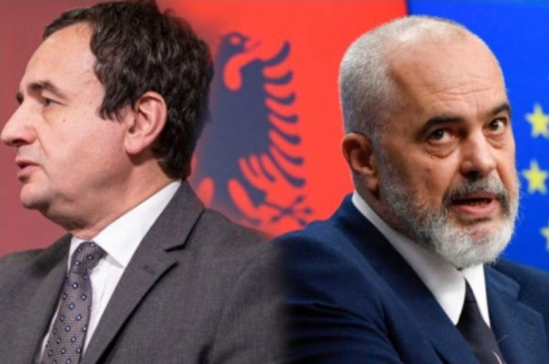 Protesta në Tiranë për lirimin e liderëve të UÇK, Albin Kurti thumbon Ramën: Duhet të tregojë pendesë! Erdhi me helikopter të bindte palët të votonin pro Gjykatës Speciale